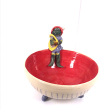 Загрузить изображение в средство просмотра галереи, Dish "With a Frog"ceramic hand- made Art by Asia Terek