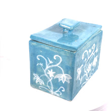 Load image into Gallery viewer, Ceramic Hand-made Art "Blue Box"