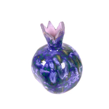 Загрузить изображение в средство просмотра галереи, 21. Vase pomegranate purple small ceramic hand-made Art by Asia Terek