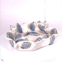 Загрузить изображение в средство просмотра галереи, Dish" With Leaves" ceramic hand- made Art by Asia Terek