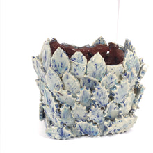Load image into Gallery viewer, Ceramic Holde ,,Leaves'' hand- made Art by Asia Terek
