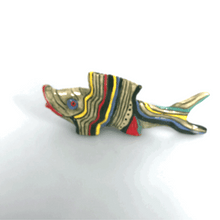 Load image into Gallery viewer, 6. Fish " Wave"ceramic hand-made Art by Asia Terek
