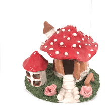 Загрузить изображение в средство просмотра галереи, House "Fly agaric" ceramic hand-made Art by Asia Terek