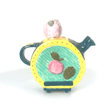 Load image into Gallery viewer, Teapot ,,Apple'ceramic hand- made Art by Asia Terek