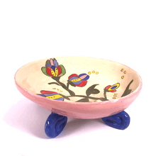 Загрузить изображение в средство просмотра галереи, Vase Ceramic "Flowers" Hand-made Art by Asia Terek