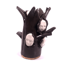 Загрузить изображение в средство просмотра галереи, 13. Vase ,, The tree of Life'' ceramic hand-made by Asia Terek