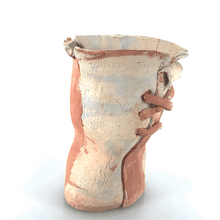 Загрузить изображение в средство просмотра галереи, 6. Ceramic "Vase Laced" hand-made art by Asia Terek