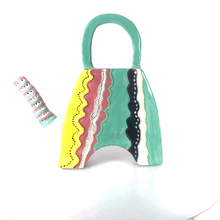 Загрузить изображение в средство просмотра галереи, Teapot "Arch" ceramic hand-made Art by Asia Terek