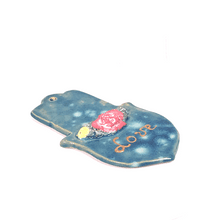 Загрузить изображение в средство просмотра галереи, 8. Hamsa Lucky Talisman( shaped like a hand) ceramic hand-made by Asia Terek