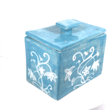 Load image into Gallery viewer, Ceramic Hand-made Art "Blue Box"