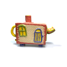 Load image into Gallery viewer, Ceramic Teapot &quot;House&quot;hand- made Art by Asia Terek
