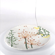 Load image into Gallery viewer, Medium dish &quot;Summer&quot; ceramic hand-made Art by Asia Terek
