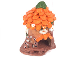 Load image into Gallery viewer, House,, Nasturtium&quot;ceramic hand-made Art by Asia Terek
