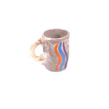 Load image into Gallery viewer, Cup &quot; Gray &quot; ceramic hand- made Art by Asia Terek
