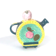 Load image into Gallery viewer, Teapot ,,Apple&#39;ceramic hand- made Art by Asia Terek
