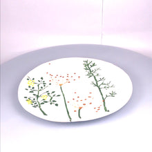 Load image into Gallery viewer, Big dish &quot;Summer&quot; ceramic hand-made Art by Asia Terek
