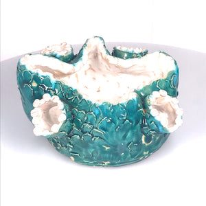 Bowl  "Fantasy"ceramic hand-made Art by Asia Terek