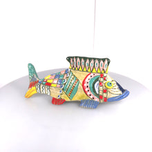 Load image into Gallery viewer, 1.  Ceramic Fish&quot; Beauty&quot;  hand- made  Art by Asia Terek
