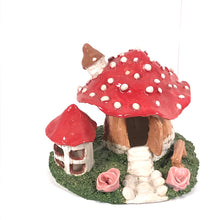 Load image into Gallery viewer, House  &quot;Fly agaric&quot; ceramic hand-made Art by Asia Terek
