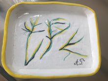 Load image into Gallery viewer, Dish &quot; Hieroglypsh&quot;ceramic hand-made Art by Asia Terek
