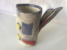 Load image into Gallery viewer, Cup&quot; Denim &quot;ceramic hand- made Art by Asia Terek
