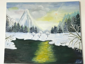 Painting "Frost" by Asia Terek